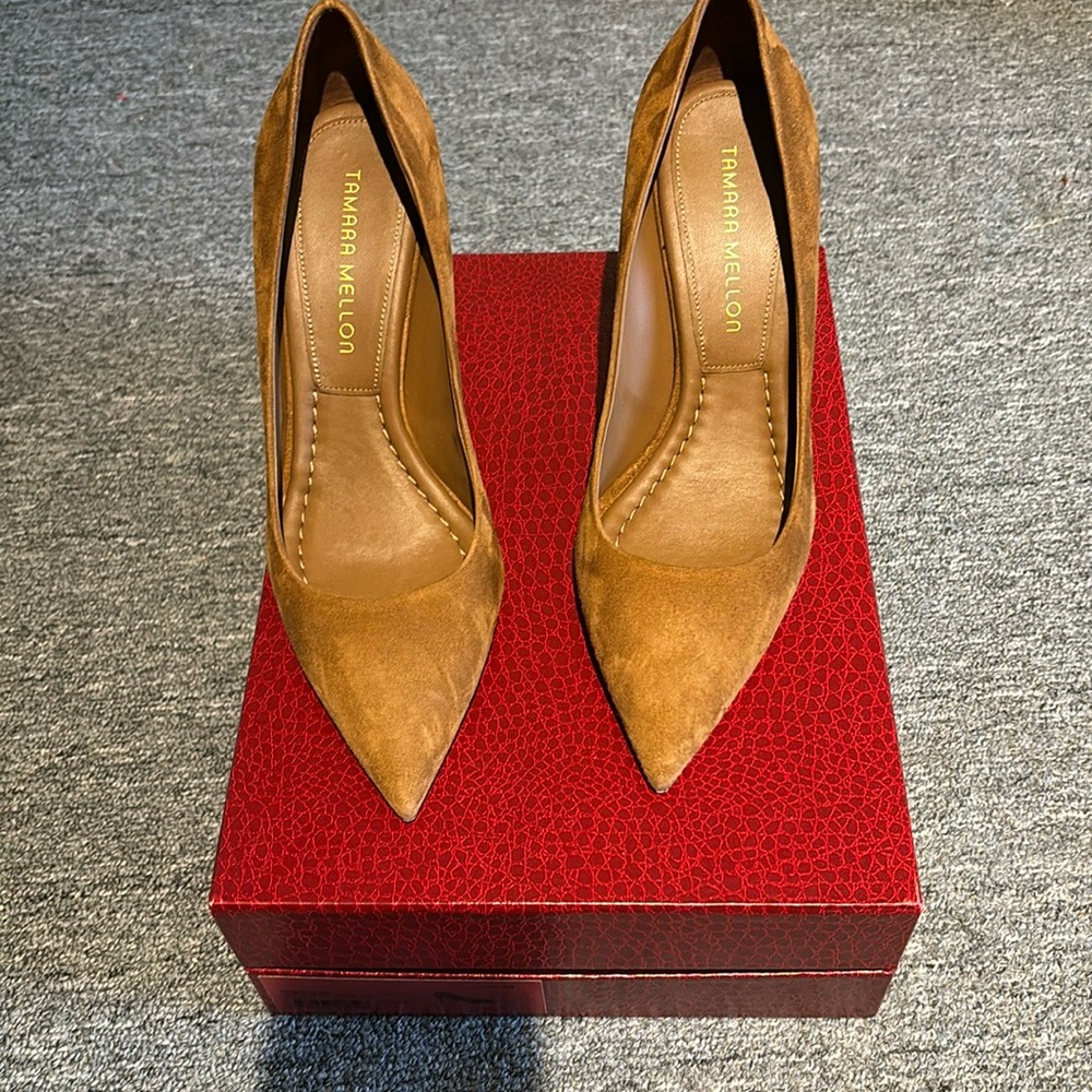 Tamara Mellon shoes - Sable Suede size 39
